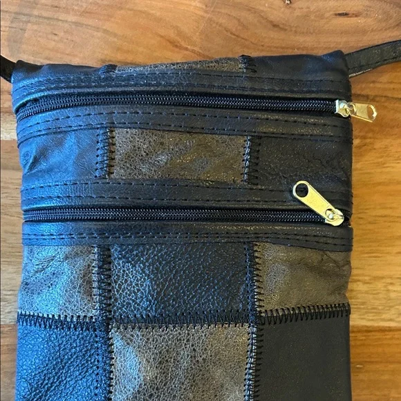 Patchwork Leather Mini Bag - Picture 3 of 6